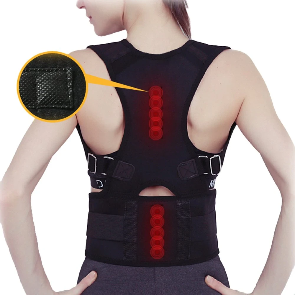 ¿Espalda tensa todo el día? Corrector Postural Magnético — Alivia el dolor y mejora tu postura desde el primer uso
