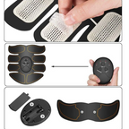 EMS Abdominal Muscle Toning Trainer ABS Stimulator Toner Fitness