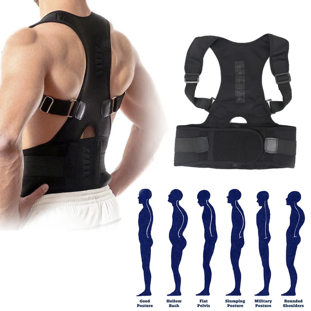 ¿Espalda tensa todo el día? Corrector Postural Magnético — Alivia el dolor y mejora tu postura desde el primer uso