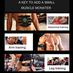 EMS Abdominal Muscle Toning Trainer ABS Stimulator Toner Fitness