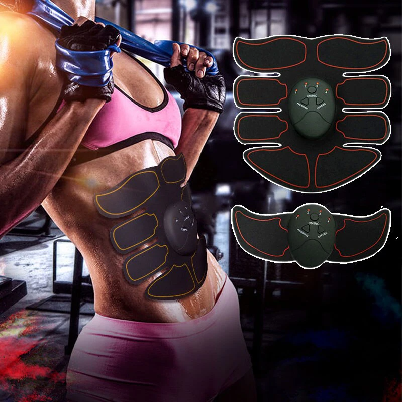 EMS Abdominal Muscle Toning Trainer ABS Stimulator Toner Fitness