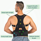¿Espalda tensa todo el día? Corrector Postural Magnético — Alivia el dolor y mejora tu postura desde el primer uso