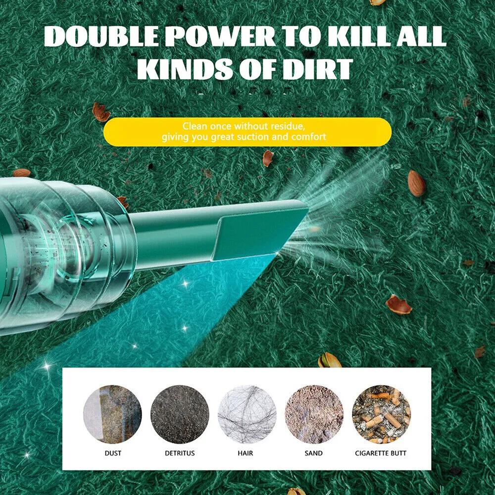 Cordless Hand Held Vacuum Cleaner Mini Portable